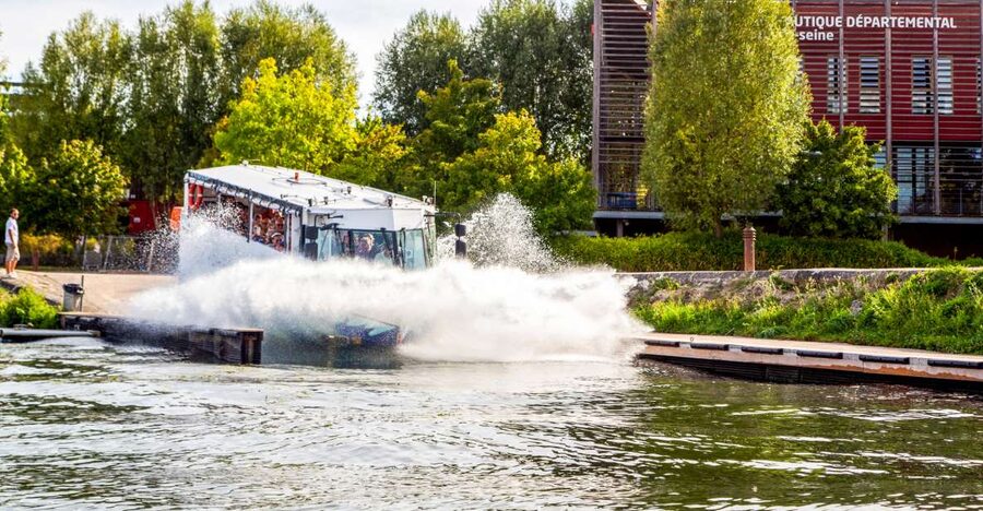 Paris: City and River Seine Tour on an Amphibious Bus - Key Points at a Glance