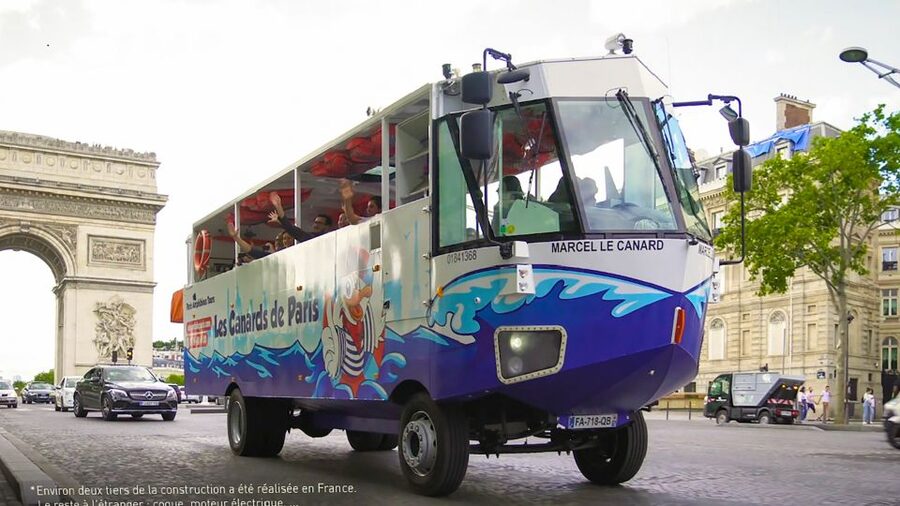 Paris: City and River Seine Tour on an Amphibious Bus - Road Highlights You Will See From the Bus