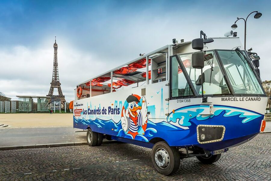 Paris: City and River Seine Tour on an Amphibious Bus - Seine Musicale, Saint-Cloud Gardens, and La Défense Views