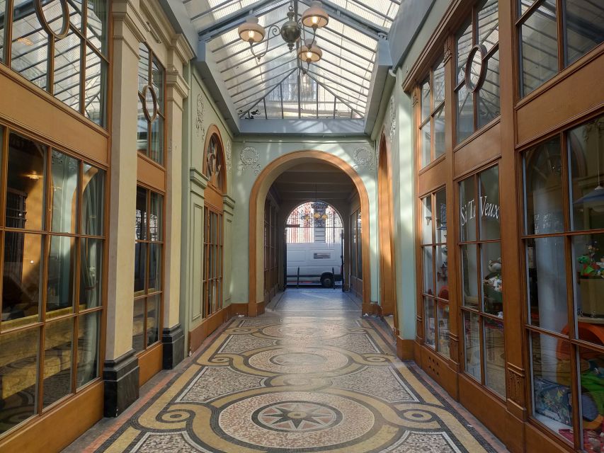 Paris: Covered Passages Walking Tour - Passage Jouffroy: Glass and Iron Lines Plus a Wax Museum