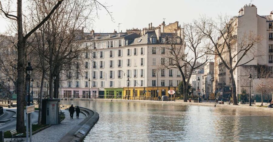 Paris: Cruise on the Saint-Martin Canal and Seine River - Récollets Center Locks and the View Toward Hotel du Nord