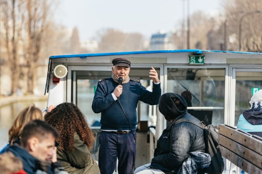 Paris: Cruise on the Saint-Martin Canal and Seine River - The Canal’s Romantic Walkways, Fishermen Spots, and Bridges