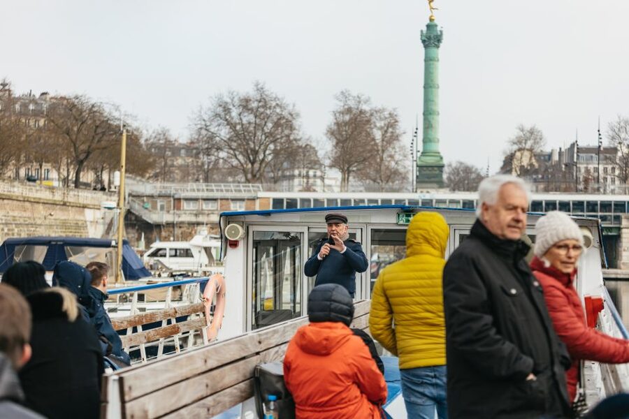 Paris: Cruise on the Saint-Martin Canal and Seine River - On-Board Comfort: Deck Views, Warm-Up Options, and Drinks