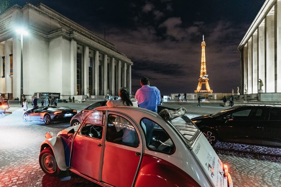 Paris: Discover Paris by Night in a Vintage Car with a Local - Opera Garnier and the Grand Palais area: where Paris looks theatrical