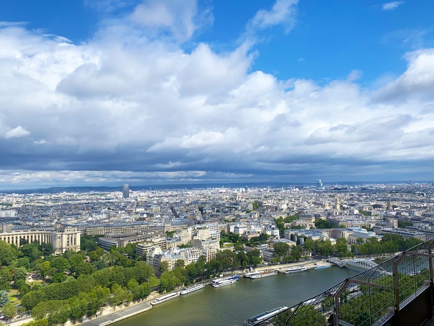 Paris: Eiffel Tower Elevator 2nd Level and Summit Access - The view from the 2nd level: where photos actually make sense