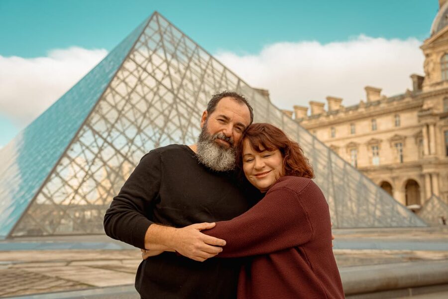 Paris: Eiffel Tower & Louvre Photoshoot (High End Edits) - High End Edits, digital gallery, and getting results fast