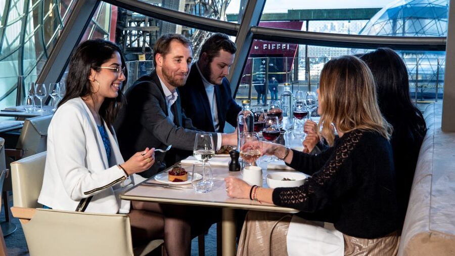 Paris: Eiffel Tower's Madame Brasserie 3-course lunch 12:00 - The Thierry Marx 3-Course Lunch: What the Meal Feels Like