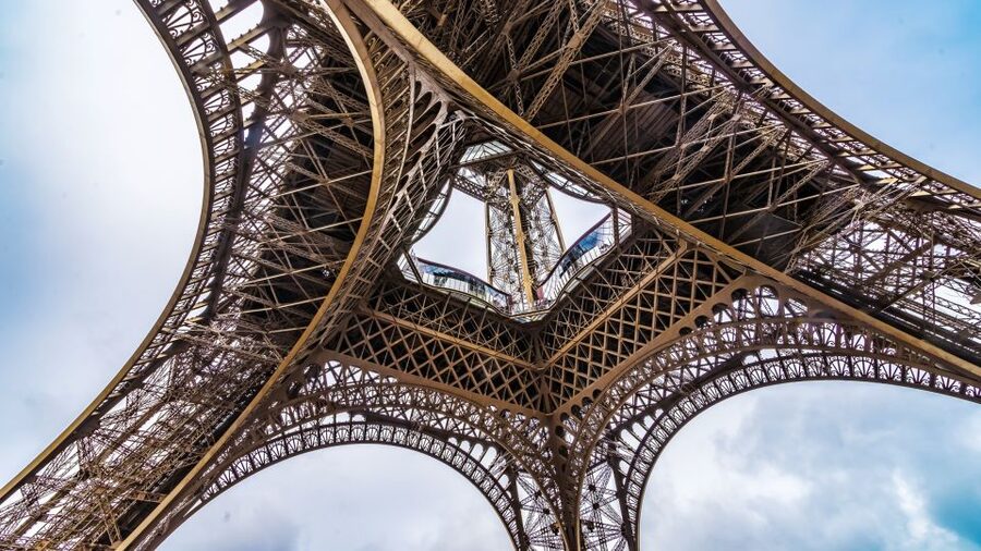 Paris: Eiffel Tower Stairs Climb to Level 2 & Summit Option - The 2nd Floor Panorama: Spot Arc de Triomphe and Read the City