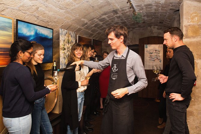 Paris - Guided Visit & Tasting in a Royal Wine Cellar - The sensory tasting: what you get with three French wines