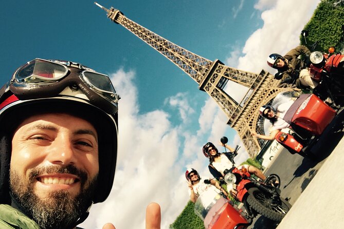 Paris Highlights city tour on a vintage Sidecar Motorcycle - Luxembourg Palace and Senate Area: Elegance, Gates, and Views