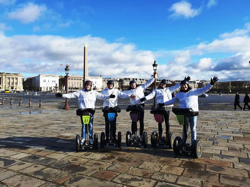 Paris Highlights Segway Tour - The Flame of Liberty stop: a quick history moment with big meaning