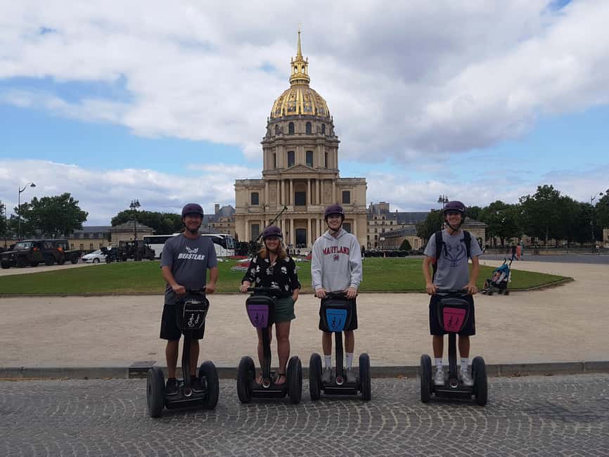 Paris Highlights Segway Tour - Musée Rodin and Les Invalides: finishing with a memorable sense of place