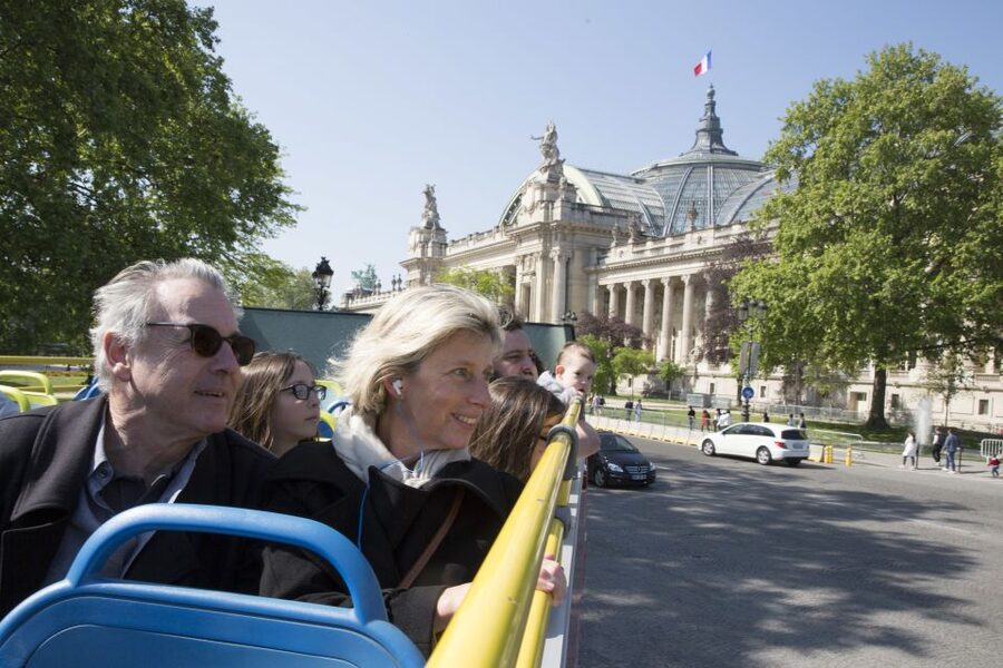 Paris: Hop-on Hop-off Bus Tour & Seine Cruise Bundle Tour - Seine cruise timing and meeting point at Port de Suffren