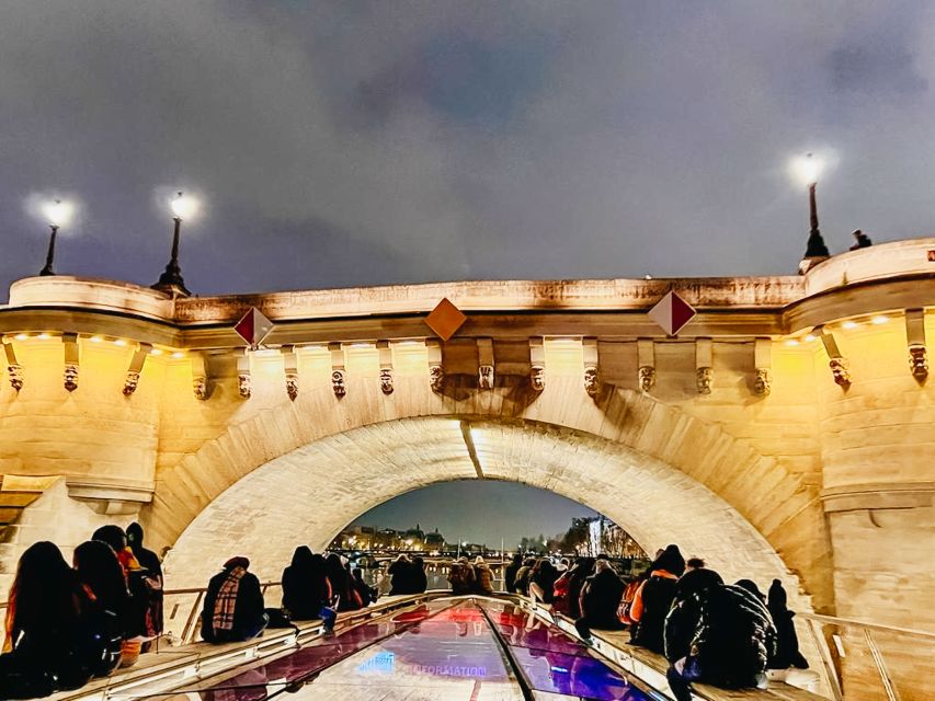 Paris: Illuminated Evening River Cruise & Waffle Tasting - The Illuminated Route, Stop by Stop on the Seine