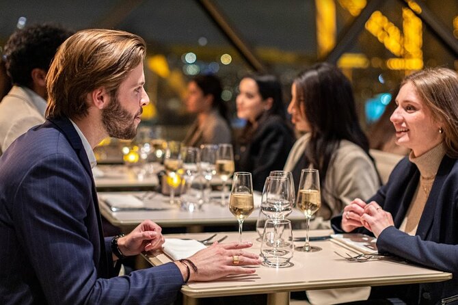 Paris Late Dinner at Eiffel Tower's Madame Brasserie Restaurant - The 9pm schedule, and why being early still matters