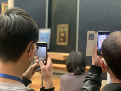 Louvre Museum Entry with History of Mona Lisa