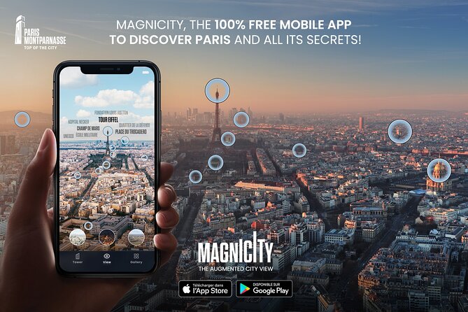Paris Montparnasse Top of the City Observation Deck Entry Ticket - The bar and food: good view, minimal service