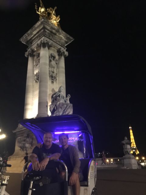 Paris: Nighttime Tuk-Tuk Tour - Price and value for a 2-person private night ride