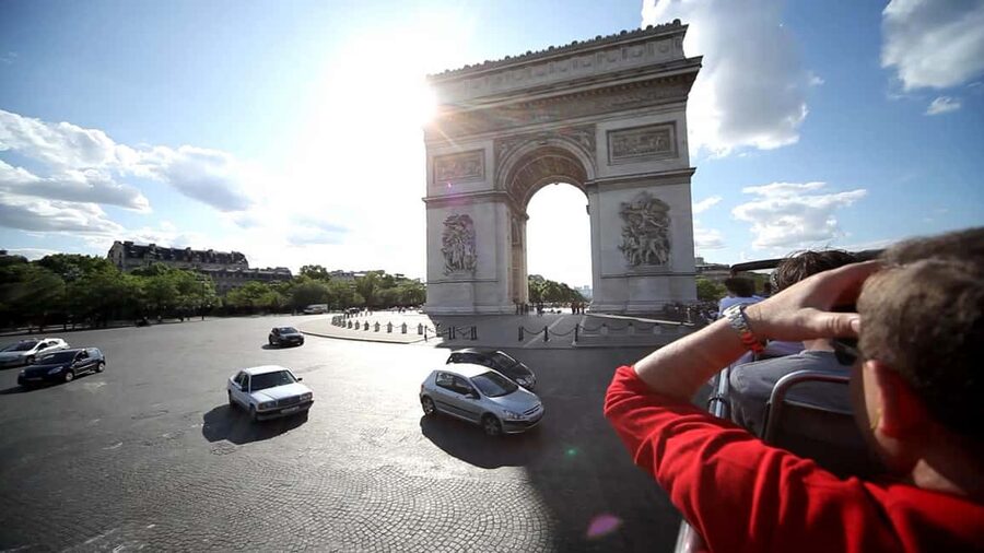 Paris: Openair Double Decker Bus Audio-Guided City Tour - Key highlights at a glance