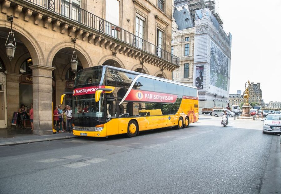 Paris: Openair Double Decker Bus Audio-Guided City Tour - The route you will see from the bus windows