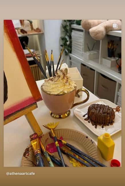 Paris : Painting experience in an art cafe - Why Athena Art Cafe feels different from a typical Paris painting class