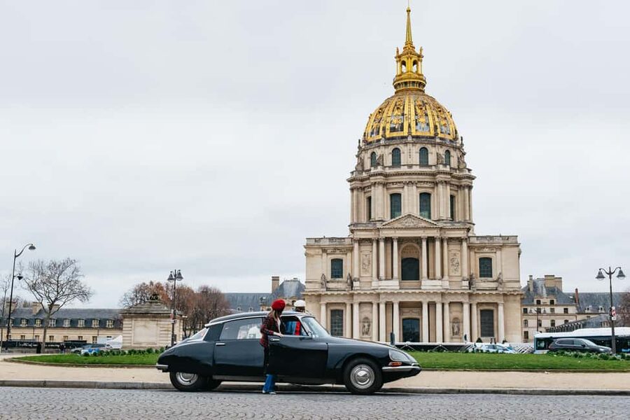 Paris: Private Guided City Tour in a Traction Avant or DS 21 - Timing and your route choice: 1, 2, or 3 hours without feeling rushed