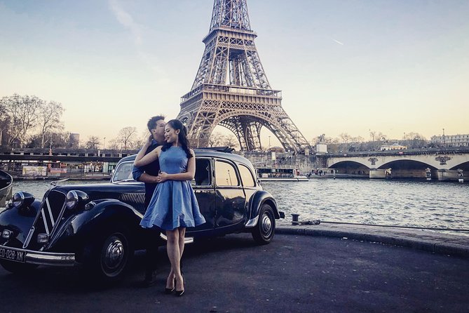 Paris Private Guided Tour in a Vintage Car with Driver - Triomphe and the Roundabout Detour for Architecture Watching