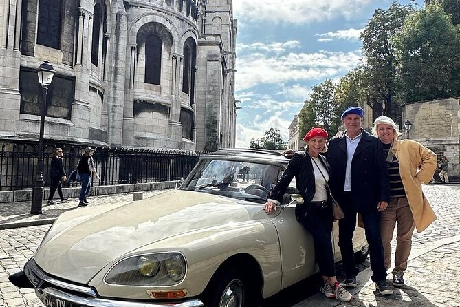 Paris Private Guided Tour in a Vintage Open Top French Car - Place Vendôme, Opéra Garnier, and the church stops that add texture