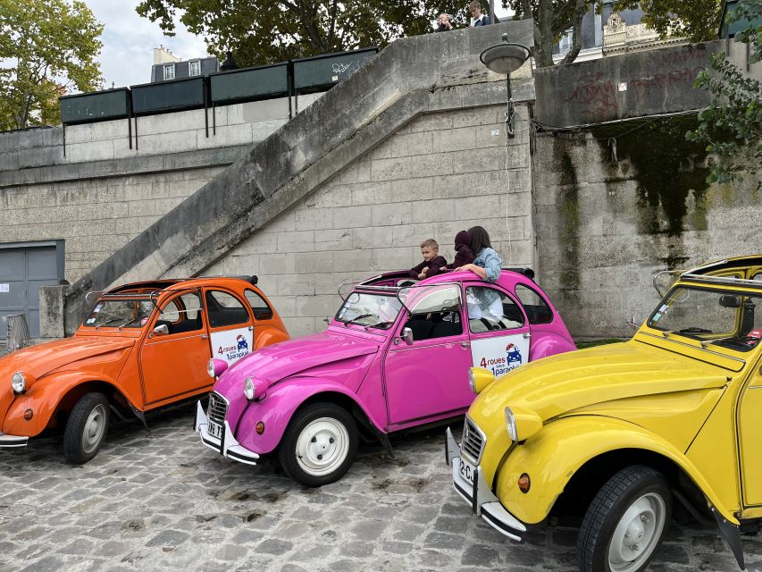 Paris: Private Sightseeing Tour in Citroën 2CV - Key highlights to know before you book