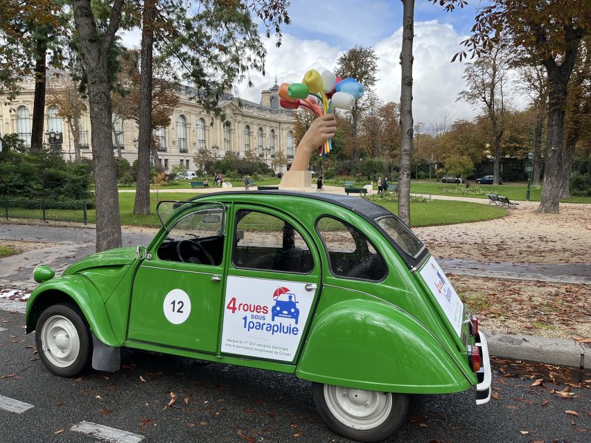 Paris: Private Sightseeing Tour in Citroën 2CV - What pickup feels like from central Paris (75001 to 75020)