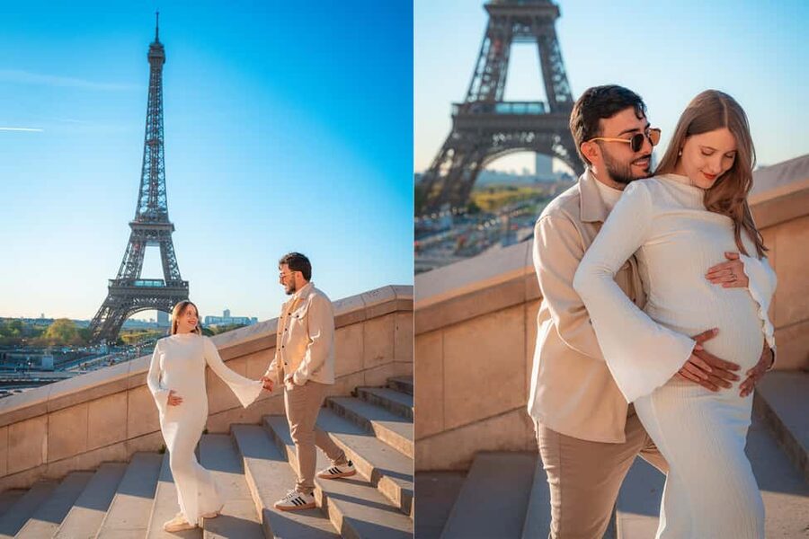 Paris: Professional Photoshoot with the Eiffel Tower - Posing coaching that helps even shy people