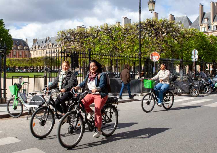 Paris: Scenic E-bike tour with optional Seine Cruise - A 3-hour Paris plan that saves your legs