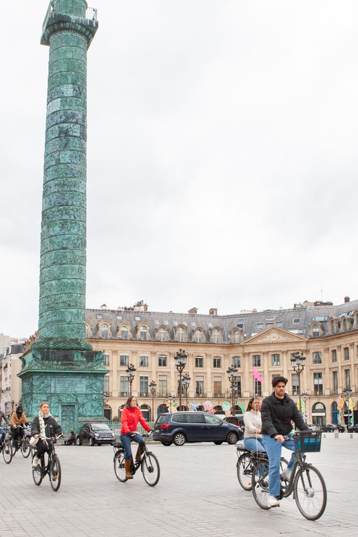 Paris: Scenic E-bike tour with optional Seine Cruise - The core loop: Louvre to the Tuileries, then Palais-Royal to Vendôme