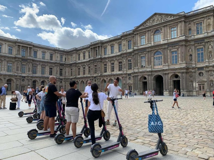 Paris: Small-Group E-Scooter Tour with a Local Guide - Alexandre III Bridge and Seine River views that look like postcards