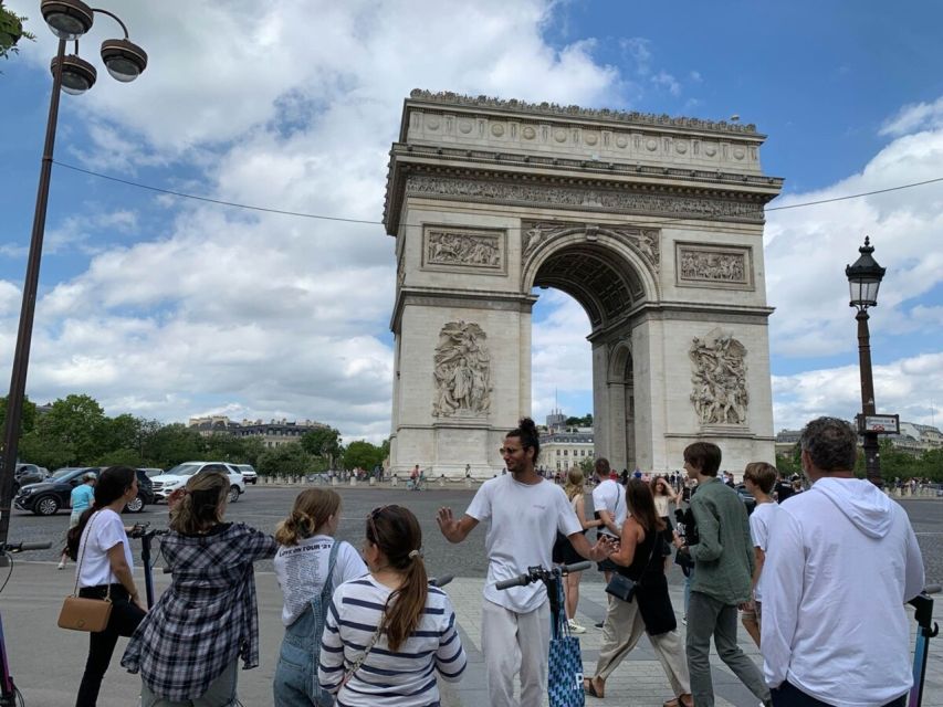 Paris: Small-Group E-Scooter Tour with a Local Guide - Invalides and Grand Palais: the stops that round out the Paris “story”