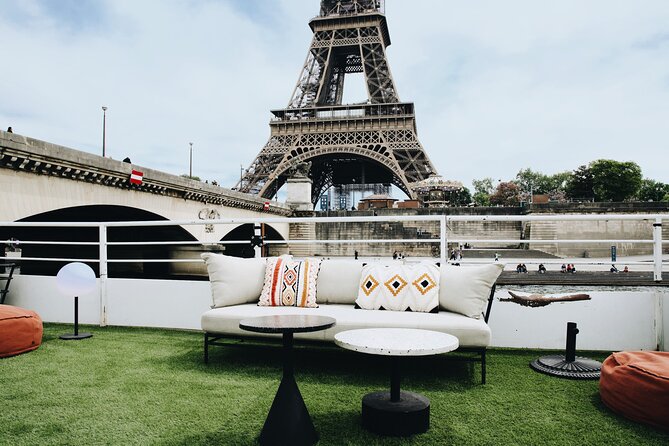 Paris Theo Boat Seine River Italian Trattoria Style Dinner Cruise - Timing: it should line up with Eiffel lights, but build in buffer