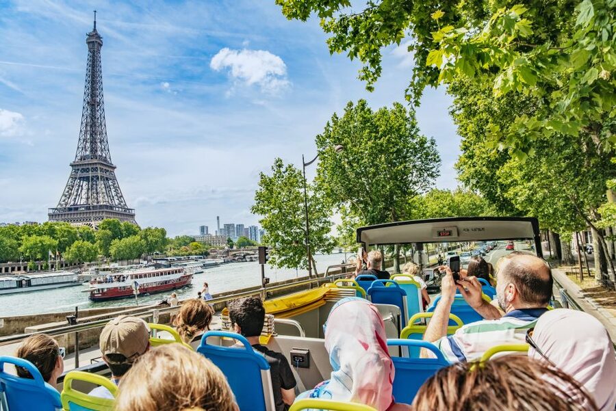 Paris: Tootbus Hop-on Hop-off (Optional River Cruise) - Blue Line route, stop by stop (and how to use each one)