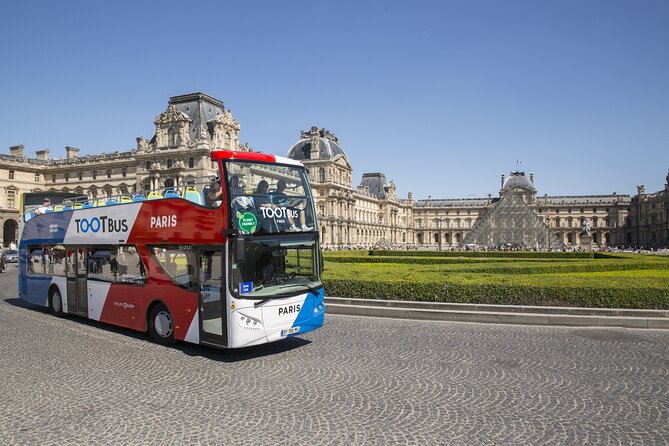 Paris Tootbus Must See Hop-on Hop-off Bus Tour with Seine River Cruise - Stops across Paris, built for a classic loop (and smart photo breaks)