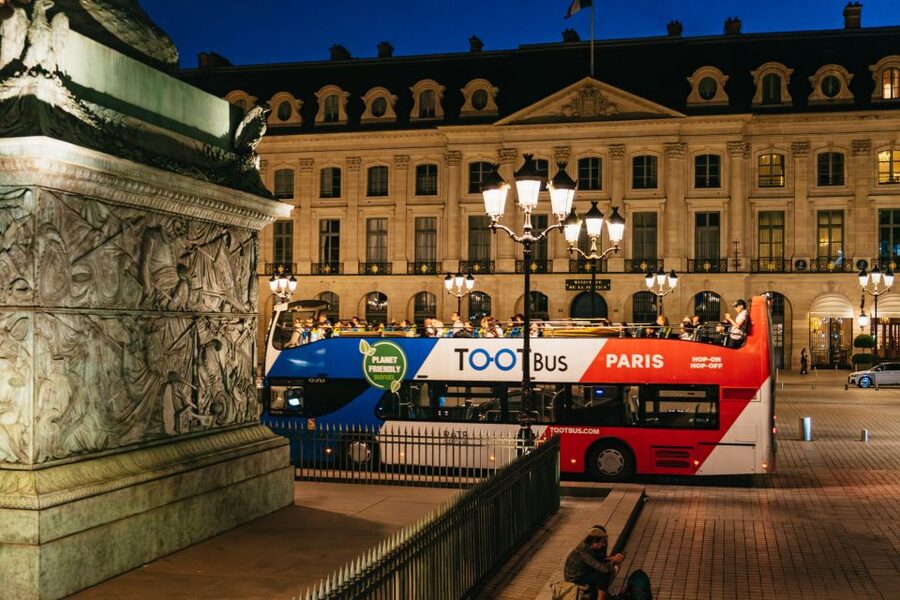 Paris: Tootbus Panoramic by Night Bus Tour with Audioguide - Open-top comfort, weather planning, and photo strategy