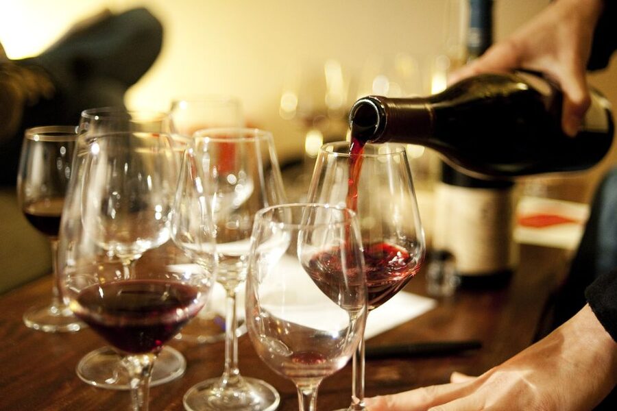 Paris: Wine and Cheese Tasting - Inside the cave à vin boutique: how the tasting starts