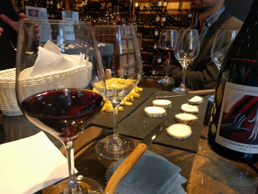 Paris: Wine and Cheese Tasting - Terroir, explained with maps and actual soil samples