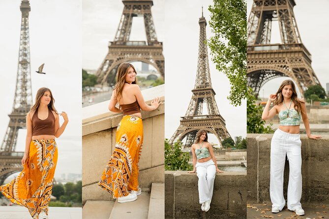 Photoshoot in Paris - Eiffel Tower - Photo delivery: HD gallery in 24 hours, edits in 7 days
