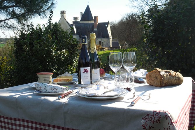Picnic in the Vines - A Unique Loire Wine Experience - Entering Château du Petit Thouars near Chinon