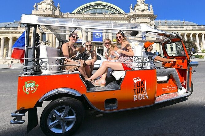 Private Electric TukTuk tour in Paris ( 2 hours ) - Key highlights at a glance
