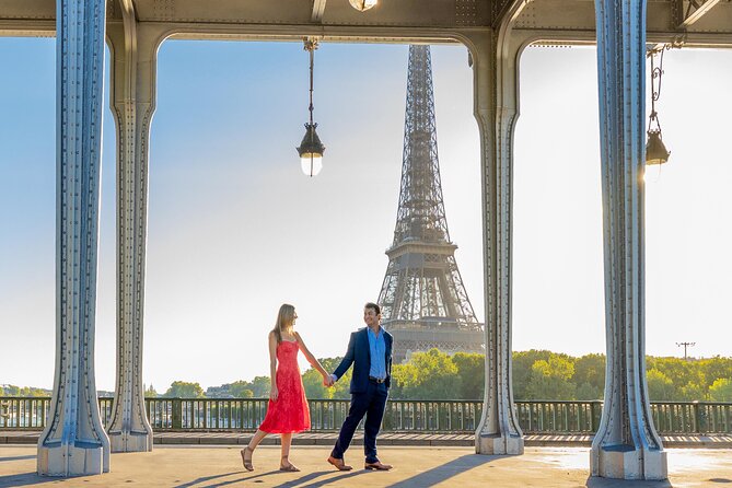 Private Guided Professional Photoshoot by the Eiffel Tower - The shoot route: multiple Eiffel Tower angles close together