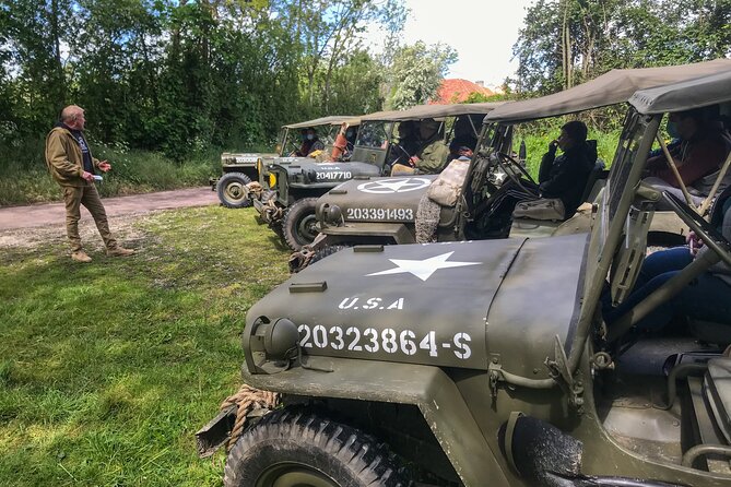 Private Guided Tour in WW2 Jeep of the Landing Beaches - Turqueville: 101st Airborne Country and the View of the Drop Zone