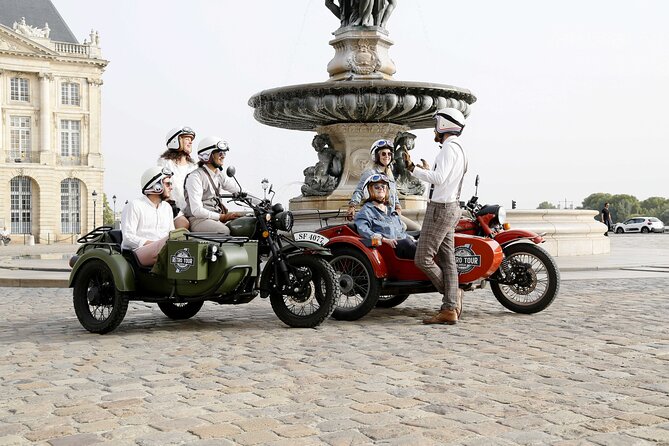 Private Tour of Bordeaux in a Sidecar 1h30 - Meet the ride: seating, comfort, and safety basics that matter