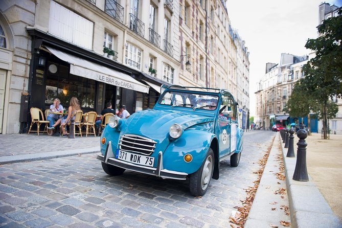 Private tour Paris 3 hours in vintage Citroën 2CV - Stop-by-stop: what each listed place feels like in a 3-hour window