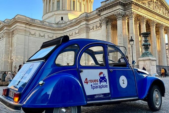Private tour Paris Sightseeing 2 hours in Citroën 2CV - Why a 2CV tour feels more Paris than a bus ride