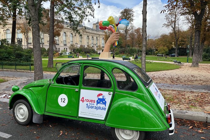 Private tour Paris Sightseeing 2 hours in Citroën 2CV - Two hours in Paris: how to plan your photos and your expectations